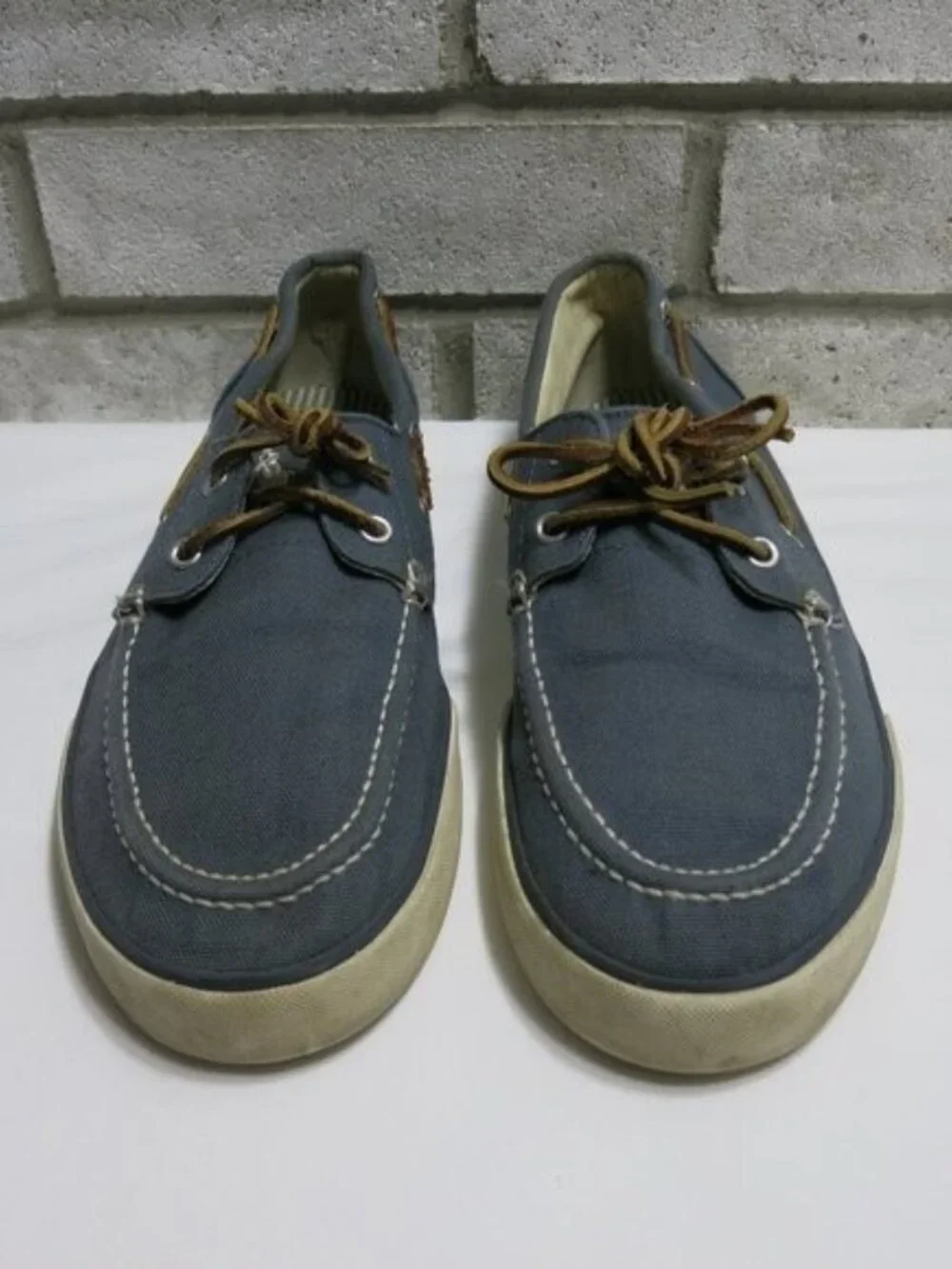 Polo Ralph Lauren Lander Canvas Boat Shoes Men's Casual Footwear Shoes Sz 11 D